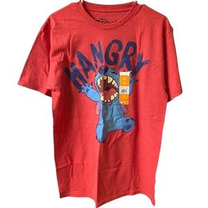 DISNEY STITCH HANGRY T SHIRT SIZE MEDIUM NEW